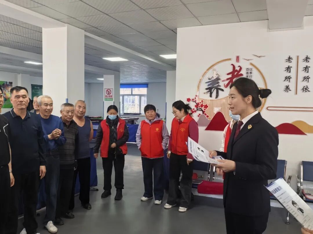 龙江：检网联动暖民心 敬老普法护夕阳